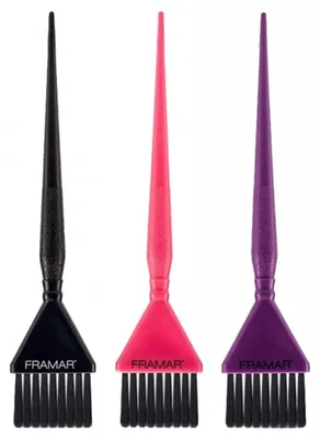 Produktbild von Framar – Set mit drei Haarbürsten