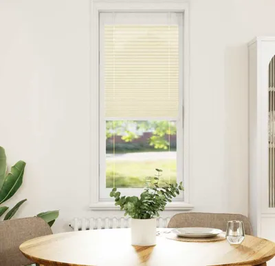 Immagine prodotto di Tenda Plissettata Crema 50x150 cm Larghezza Tessuto 49,4 cm