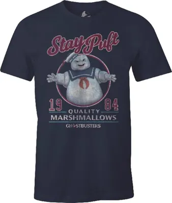 Immagine prodotto di Ghostbusters - Maglietta da uomo CD174 (M) (blu navy)