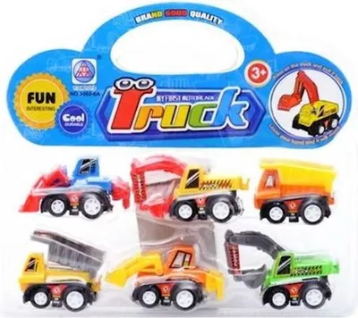 Obrázek produktu pro Sada stavebních autíček 6ks CAR0062 30062