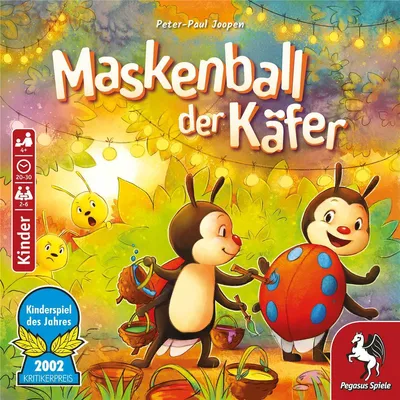 Produktbild von Maskenball der Käfer. Kinderspiel des Jahres 2002