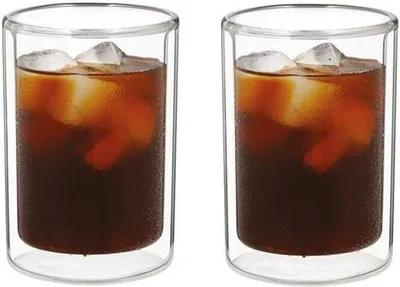 Produktbild von Famanu Thermogläser doppelwandig - 2er Set 220 ml