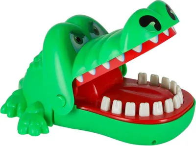 Produktbild von Arcade-Spiel Krokodil beim Zahnarzt