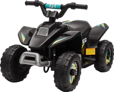 Image de HOMCOM Quad électrique pour enfants 18-36 mois véhicule à batterie 6V avec marche avant et arrière charge max. 20 kg 72 x 40 x 45,5 cm noir