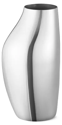 Zdjęcie produktu dla Georg Jensen SKY Vase, Edelstahl, hochglanzpoliert, H270MM 10019821