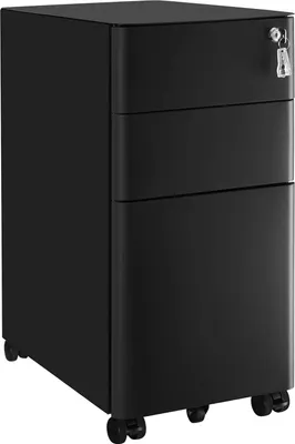 Produktbild von SONGMICS Aktenschrank Rollcontainer, Schloss, vormontiert, Sideboard