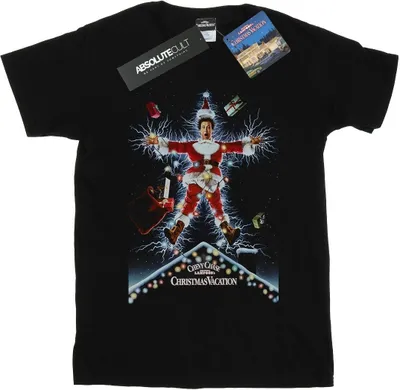 Obrázok produktu pre National Lampoon's Christmas Vacation - tričko pre dievčatá BI33214 (128) (Black)