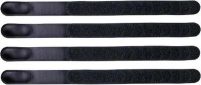Image de BBB Cycling - Lot de sangles velcro SealMate (4 pièces) 31 x 2,3 cm noir - polyvalent...