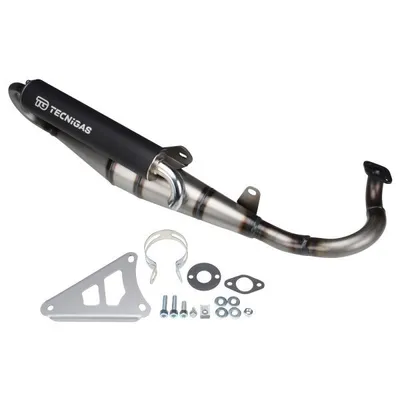 Produktbild von Sport Auspuff Tecnigas "Next R" für Minarelli liegend Yamaha Aerox Jog Neos / MBK Nitro Ovetto / Malaguti F10 F12 F15