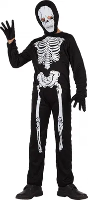 Produktbild von Skelettkostüm, Verkleidung - Halloween 10-12 Jahre