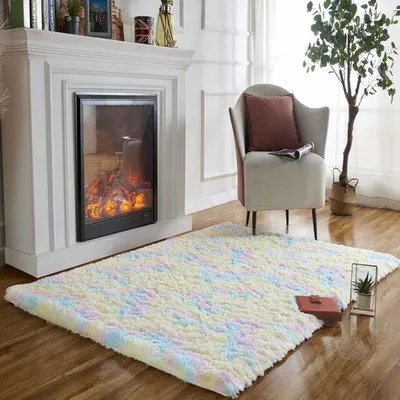 Produktbild von Regenbogenvlies, Antislip-Tapete, weiches Wohnzimmer-Tapete, Vlies für Mädchenzimmer, 80x120cm