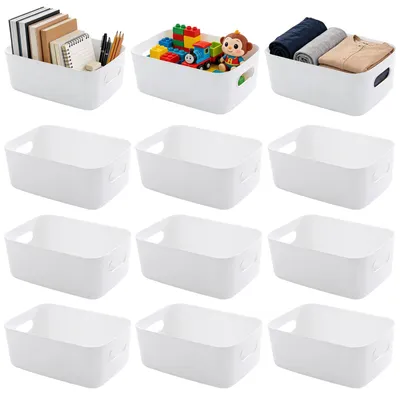 Immagine prodotto di 12 contenitori in plastica con maniglie