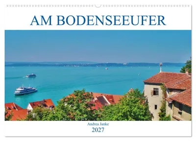 Produktbild von Am Bodenseeufer (Wandkalender 2027 DIN A2 quer), CALVENDO Monatskalender