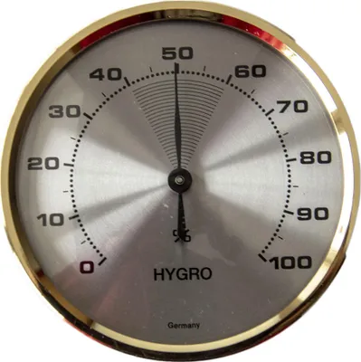 Image de hygromètre diamètre 7cm métal 44.1001