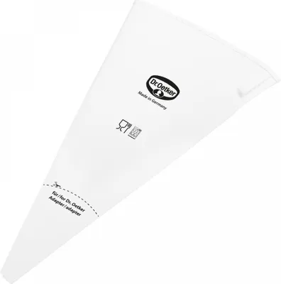 Image de Dr.Oetker Pochette à douille en coton résistant à l'ébullition | Sélection 40cm : 40 cm Taille : 40 cm