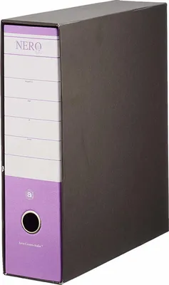 Immagine prodotto di Brefiocart NERO& raccoglitore ad anelli A4 Fucsia, Nero
