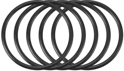 Image de Bague en nitrile noir 18 mm x 1,2 mm - 100 pièces - Joint d'étanchéité à l'huile - Bagues en caoutchouc