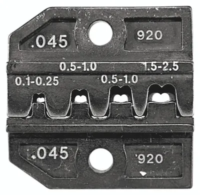 Produktbild von Rennsteig Crimpeinsatz für Flachstecker 0,1 - 2,5 mm²