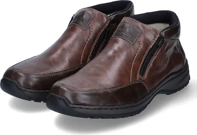 Image de Rieker Slipper Homme Cuir synthétique Marron Taille : 44