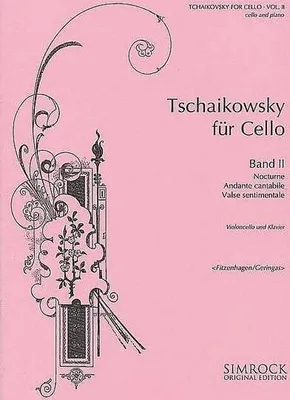 Produktbild von Tschaikowsky für Cello Band 2für Violoncello und Klavier