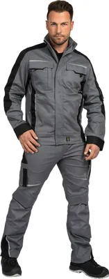 Produktbild von Leibwächter Bundjacke Flex-Line FLEXJ Gr. 4XL grau/schwarz