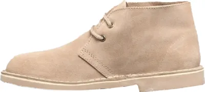 Produktbild von Roamers Damen Desert Boots / Wüstenstiefel / Schuhe, Wildleder, ungefüttert DF209 (39 EU) (Helles Taupe)