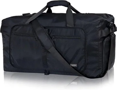 Produktbild von Famanu Reisetasche faltbar, große Handgepäcktasche für Flugreisen, Sport- und Wochenendtasche