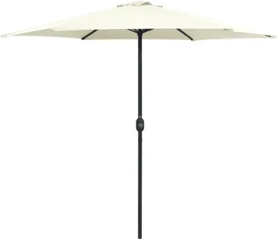 Produktbild von Sonnenschirm mit Aluminium-Mast 270x246 cm Sandweiß