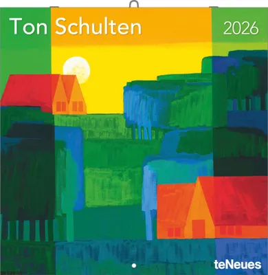 Produktbild von Ton Schulten 2026 - Wand-Kalender - Broschüren-Kalender - 30x30 - 30x60 geöffnet - Kunst-Kalender
