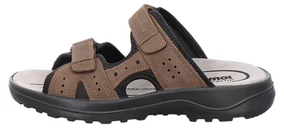 Produktbild von Jomos Liberta Pantoletten in Übergrößen Braun 508607 12 343 große Herrenschuhe
