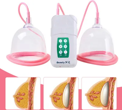 Obrázek produktu pro Elektrická vakuová pumpa Bust Suction Bowls Masážní masáž prsou AB