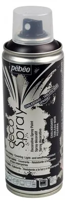 Obrázok produktu pre Akrylová kriedová farba v spreji Pebeo 200 ml čierna