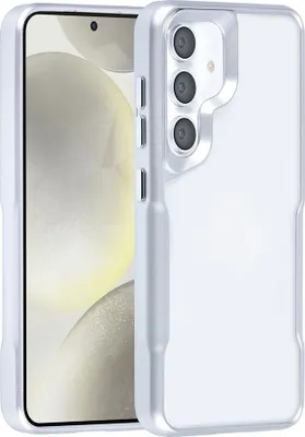 Immagine prodotto di Custodia posteriore TUNIQ per Galaxy S24 - Silicone - Argento