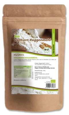 Produktbild von Mynatura  Roggenmehl - ab 1000g - 2000g