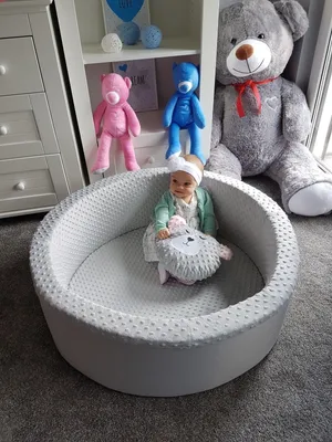 Produktbild von Bällebad Ballpool Kugelbad Rund  OHNE Bällen