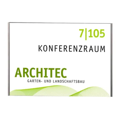 Obrázok produktu pre SignSystems® LT1020 Türschild Lite 15,0x10,5 cm