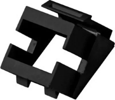 Produktbild von Keystone Adapter schwarz