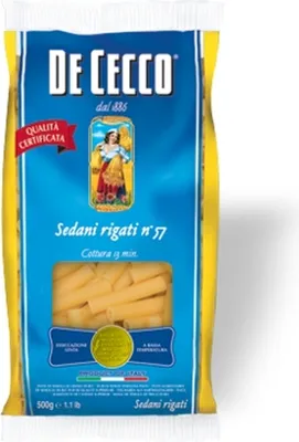 Produktbild von Nudeln Pasta Sedani rigati  n° 57 5 x 500 gr. - De Cecco