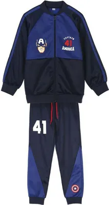 Produktbild von Kinder-Trainingsanzug Marvel Blau - 8 Jahre