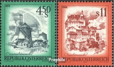 Produktbild von Briefmarken Österreich 1973 Mi 1519-1520 (kompl.Ausg.) postfrisch Freimarken