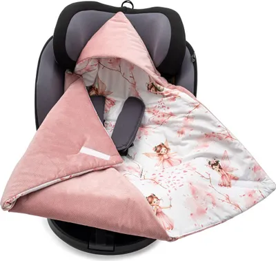 Produktbild von Isolierter Autositz Wrap New Baby rosa