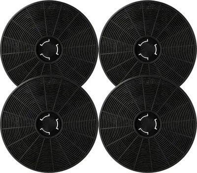Produktbild von vhbw 4x Aktivkohlefilter Ersatz für Respekta MIZ4000 für Dunstabzugshaube - 16 cm