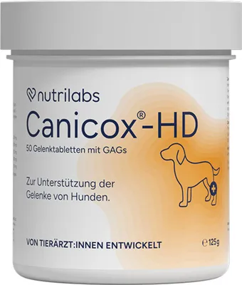 Produktbild von NutriLabs Canicox-HD 50 Tabletten | Gelenksgesundheit bei Hunden