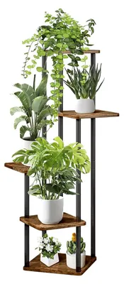 Immagine prodotto di Portap piante da interno con 5 livelli, dal design industriale
