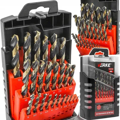 Produktbild von Verke V05072 HSS Metallbohrerset 1-13mm 25 Stück
