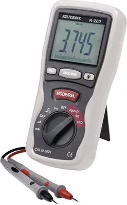 Produktbild von VOLTCRAFT R-200 Komponententester digital CAT III 600 V Anzeige (Counts): 4000