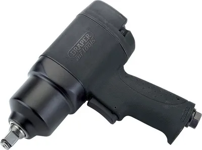 Obrázek produktu pro Draper Tools 41096, Rázový šroubovák, Rukojeť pistole, 1/2", Černá, 7000 ot/min, 813 Nm