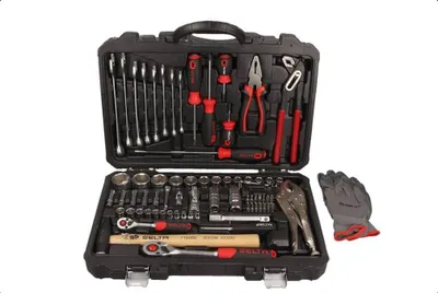 Produktbild von SELTA Werkzeug-Set SE-4572 Chrom-Vanadium-Stahl