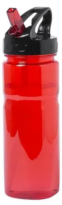 Produktbild von Trinkflasche/Wasserflasche - Schraubverschluss aus Edelstahl - Rot - 650 ml - Sportflasche