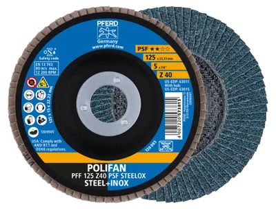 Produktbild von PFERD 67664125, 12,5 cm, 12200 RPM, 40 g, 10 Stück(e)